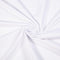 FabricLA Cotton Spandex Jersey Fabric - 10 oz, 4-Way Stretch, 60" Inch Wide by The Yard – Skirts, Tops, T-Shirts - White, 2 Continuous Yards...