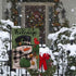 Christmas Welcome Garden Flag Floral Double Sided Vertical Rustic Farmhouse Yard Seasonal Holiday Outdoor Decor 12×18 Inch Y001...