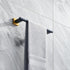 Miyili SUS 304 Stainless Steel 12-Inch Towel Bar Hand Towel Holder for Bathroom or Kitchen Wall Mount Black & Gold, A02BG30A...