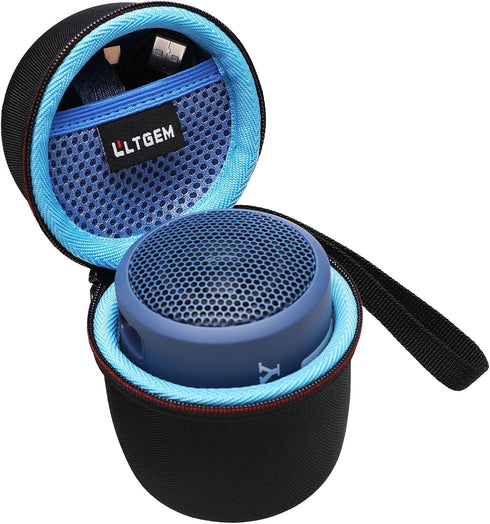 LTGEM Hard Case for Sony SRS-XB13/XB100/XB12/XB10 EXTRA BASS Wireless Bluetooth Portable Lightweight Compact Travel Speaker - Travel Protective Ca...