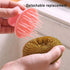 Stainless Steel Sponges Wool Scrubbers, Individually Wrapped Cleaning Sponges Metal Wire Scourer Heavy Duty Scrubbing Scouring Pad with Handle for...