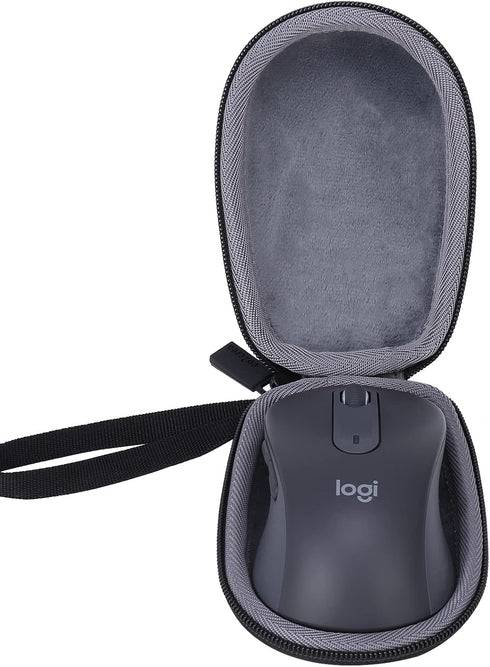 co2CREA Hard Case Compatible with Logitech Signature M650 L M550L Full Size Wireless Mouse (Large Size Case, Black)...