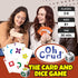 Oh Crud Card and Dice Game, Family Game for 2-6 Players, Adults, Teens, Kids, Easy-to-Learn, Strategy, Great for Friends and Families - Ghetti Gam...