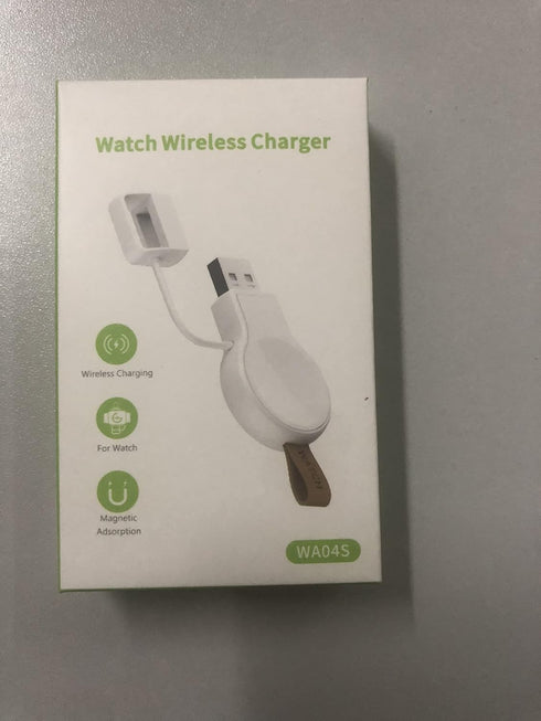NEWDERY Charger for Apple Watch Portable iWatch USB Wireless Charger, Travel Cordless Charger with Light Weight Magnetic Quick Charge for Apple Wa...
