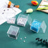 6 Packs Clear Acrylic Plastic Box, Acrylic Boxes with Lids, Small Square Plastic Containers 2.1''×2.1''×2.2'', Plastic Square Boxes for Candy, Pil...