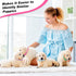 18 Pcs Puppy Collars for Litter Adjustable Puppy Whelping Collars Soft Nylon Puppy ID Collars with Safety Quick Release Buckle for Small Medium Do...