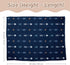 SANDJEST Baby Blanket for Boys with Double Layer Dotted Backing - Arrows Printed 30 x 40 Receiving Blankets Infant Newborn Toddler Gift for Baby S...