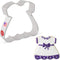 Baby Dress Cookie Cutter, 3.75" Made in USA by Ann Clark...