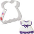 Baby Dress Cookie Cutter, 3.75" Made in USA by Ann Clark...
