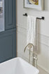 Amerock BH36073MB | Matte Black Towel Bar | 18 in (457 mm) Towel Rack | Appoint | Bathroom Towel Holder | Bathroom Hardware | Bath Accessories...