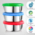 Signoraware Stainless Steel Containers Set | Eco Friendly Storage Canisters | Modern Airtight Keeper for Tea, Sugar, Snacks, Condiments, Flour, Co...