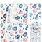 100 PCS Blue White Pumpkin Tissue Paper for Gift Wrapping, Pumpkin Pattern Tissue Paper for Blue White Thanksgiving Fall Harvest Party Decor Decou...