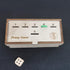 Penny Game - Fun Board Game Works with Pennies, Get Rid of Coins to Win, Coin Game Wood Box for 2-6 Players, Simple + Strategic Dice Games...