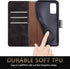 SUANPOT for Samsung Galaxy Note 20 5G 6.7" with RFID Blocking Leather Wallet case Credit Card Holder, Flip Folio Book Phone case Shockproof Cover ...