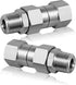 Boltigen Pressure Washer Swivel, 3/8 NPT Thread Pressure Washer Stainless Steel Swivel Joint Fittings, 360°Degree Kink Free Connector, 5000 PSI...