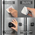 Refrigerator Lock Combination, Fridge Locks for Adults, (2 Pack) Refrigerator Locks for Adults and Kids, Refrigerator Locks with Code, Heavy Duty ...