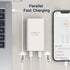 10000mAh Portable Power Bank, 2-Port Slim USB C Charger, High-Speed Charging Compatible with Multiple Devices iPhone 15/14/13 Series, Samsung Gala...