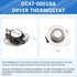 AMI PARTS DC96-00887C DC96 00887A Thermostat&DC47-00018A&DC32-00007A&DC47-00016A Thermostat Dryer Kit Dryer Thermistor Thermal Fuse Compatible with Samsung lG Kenmore Dryers