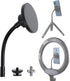 Super Magnetic Phone Holder for Ring Light and Tripod Stand with 1/4'' and Hot Shoe Adapter, Flexible Cell Phone Tripod Mount Adapter for MagSafe ...