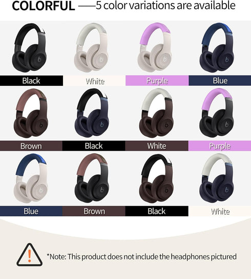 Silicone Headband Cushion for Beats Studio Pro, Anti-Scratch Washable Headband Cover ONLY Compatible with Beats Studio Pro Headset,Beats Wireless ...