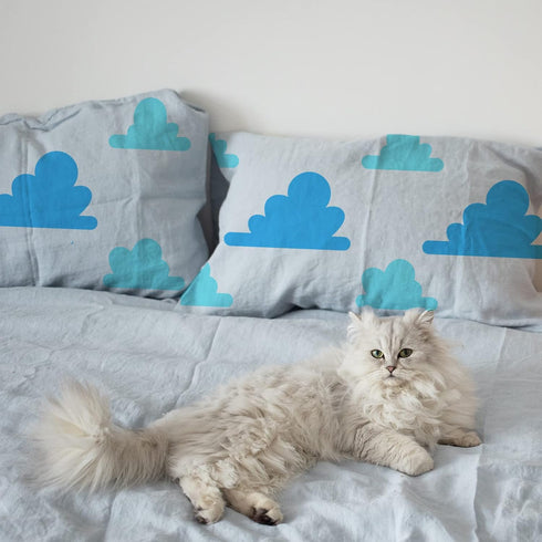 FINGERINSPIRE 3PCS Large Cloud Paint Stencil 2 Size Wall Stencils for Kids Bedroom Decoration Reusable Clouds Stencil Plastic Hollow Out Art Craft...