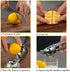 Lemon Squeezer, Lemon Squeezer Juicer, Citrus Juicer Handheld, Metal Lemon Hand Press, Lime Squeezer Bar Tool, Manual Citrus Press w/Stainless Ste...
