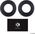 77mm Camera Lens Hood - Rubber - Set of 2 - Collapsible in 3 Steps - Sun Shade/Shield - Reduces Lens Flare and Glare - Blocks Excess Sunlight for ...