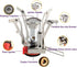 Backpacking Stove Camping Stove Mini Gas Stove with Piezo Lgnition for Camping and Hiking...