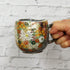 Kutani Porcelain Yaki(ware) Coffee Mug Gold Flower (Standard version)...