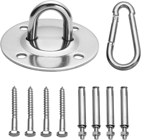 Y- STOP Hammock Hanging Kit Heavy Duty Swing Hanger 1500lb Capacity, Hammock Chair Hanging Kit Durable Hanging Chair Hardware for Wall/Woot, Ceili...