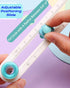 Circle Cutter Tool for Paper Crafts - Rotary Cutter Round Cutting Knife for Scrapbooking, Card Making, Art And Diy Crafts, Fits Circles with A Rad...
