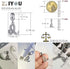 Leo Zodiac Sign Dangling Charms Fit Pandora Birthday Bracelets - 925 Sterling Silver Constellation/Horoscope Necklace Pendants Beads, Gifts for Bo...