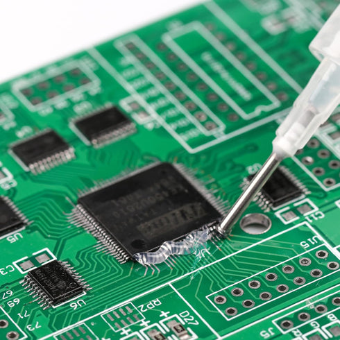 Solder Paste Flux, No-Clean Paste Flux, Soldering Flux for Electronics, 10mL Syringe Electrical Flux for Soldering BGA/PCB/CPU/IC...