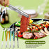 4Pcs Stainless Steel Kitchen Tongs, Serving Tongs for Cooking, 10" Metal Food Tongs with Non-Slip Comfort Grip, Non-Stick Cooking Tongs High Heat ...