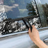All-Purpose Stainless Steel Shower Squeegee for Shower Doors with 2 Adhesive Hooks, Bathroom Cleaner Tool Household Window Mirror Squeegee for Hom...