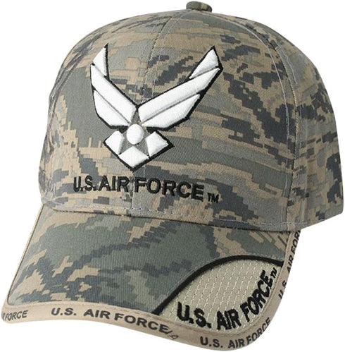 Mitchell Proffitt mens U.S. Air Force Cap -Camo USAF, Grey, One Size...