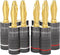 BlueRigger Banana Plugs 5 Pairs / 10 pcs (Closed Dual Screw) - 10 Pack Gold Plated Speaker Plugs Connector for Speaker Wire, Amplifier, Receiver, ...