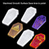 NiArt Epoxy Resin Soft Silicone Molds DIY Casting Halloween Coffin Trinket Box (4 Lids+1 Base) Handmade Art Craft Jewelry Storage Casket Container...