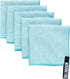 Microfiber Sweat Absorbing Handkerchief Gym Towel Hankies 5 Pack...