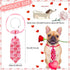 24pcs Valentine's Day Dog Collar Bow Ties Set, Adjustable Holiday Valentines Day Dog Grooming Bow Ties and Dog Neck Ties, Basic Small Dog Bow Ties...