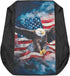 American Flag Eagle Riding Lawn Mower Seat Cover Durable Tractor Seat Cushion,Universal Lawn Tractor Cover Medium Size,Easy to Install...