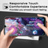 4 Pack Screen Protector for Samsung Galaxy A14 5G with 4 Pack Camera Lens Protector, Full Coverage Tempered Glass Film Anti-Fingerprint Case Frien...