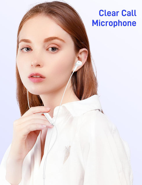 USB C Headphones for Apple iPhone 15 Plus iPad/Google Pixel 8 8A 7 Pro 7A/ Samsung Galaxy S24 S23 S22 S21 Ultra Android Earbud Wired Type C Earpho...