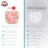 Joyo roy Soft Potty Training Pants 4 Packs Reusable Toddler Training Underwear Girls 3T 100% Cotton Absorbent Kid Confident Potty Training Underwe...