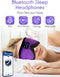 Sleep Mask with Bluetooth Headphones,LC-dolida 3D Music Bluetooth Sleeping Eye Mask Wireless Sleep Headphones for Side Sleepers,Nap,Air Travel,Med...