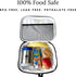 Fenrici Lunch Box for Boys, Kids Insulated Lunch Bag, Soft Sided Compartments, Spacious, BPA Free, Food Safe, 10.8in x 8.5in x 2.8in, Shark, Camo...