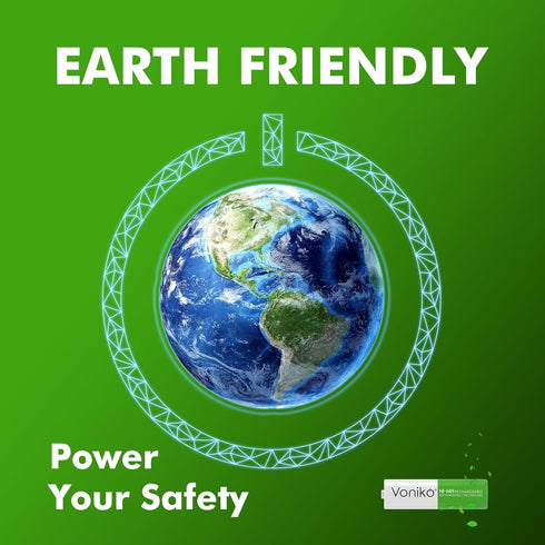 Voniko Rechargeable AA NiMH Enecycle Double A Batteries 12 Pack – Ultra Long Lasting, 2100mAh, Recharge up to 1000x Times, Pre-Charged (1.2V)...