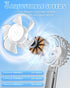 Mini Handheld Fan, Small Portable Fan USB Rechargeable, 3 Speeds, Personal Fan USB Rechargeable Cute Design, Powerful Eyelash Fan for Stylish Girl...