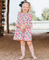 RuffleButts Girls Navy Bow Headband - One Size...