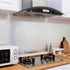 Kitchen Wallpaper Oil Proof Sticker Aluminum Foil Backsplash Self-Adhesive Contact Paper Cabinet Liner Waterproof and Heat Resistant Peel and Stic...